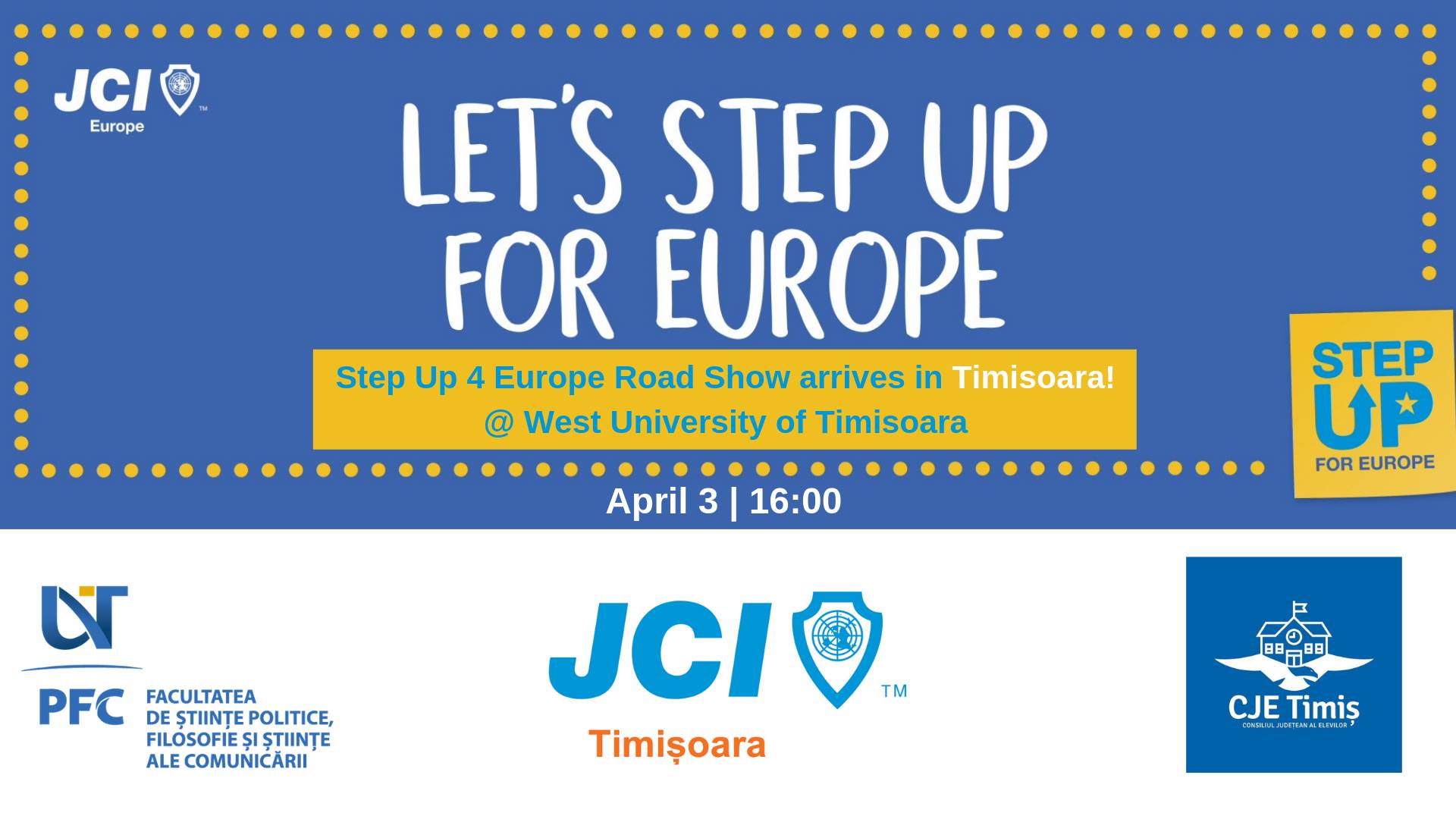 Step Up 4 Europe Road Show at Timisoara